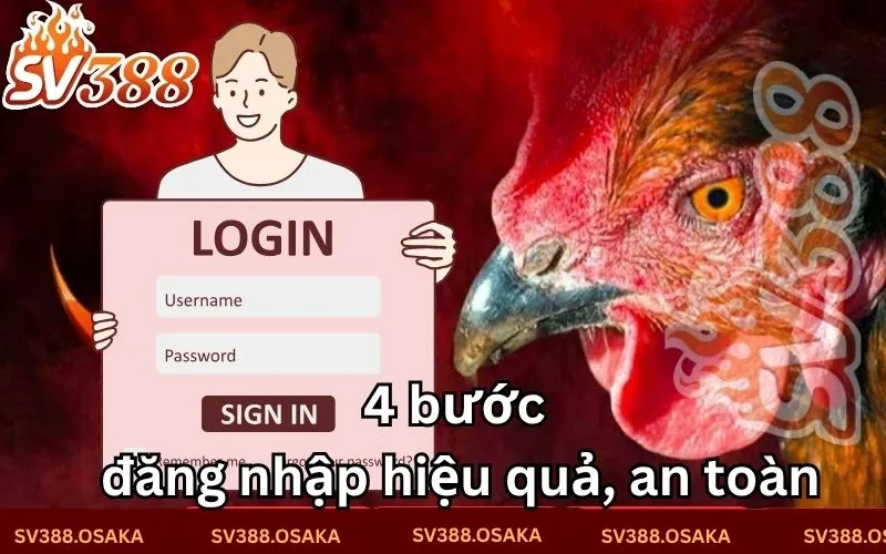 4 bước đăng nhập hiệu quả, an toàn
